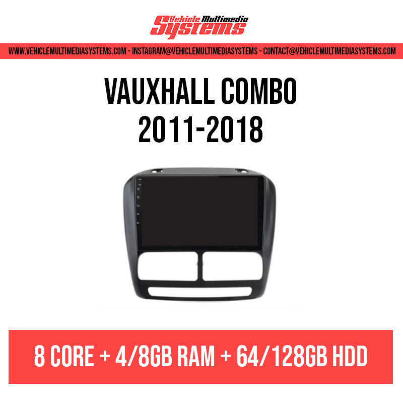 Vauxhall Combo | 2011-2018 | Pantalla Android