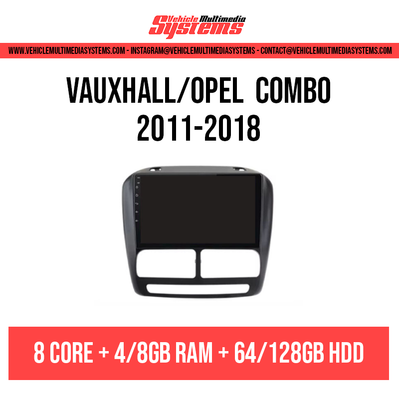 Vauxhall Combo | 2011-2018 | Pantalla Android