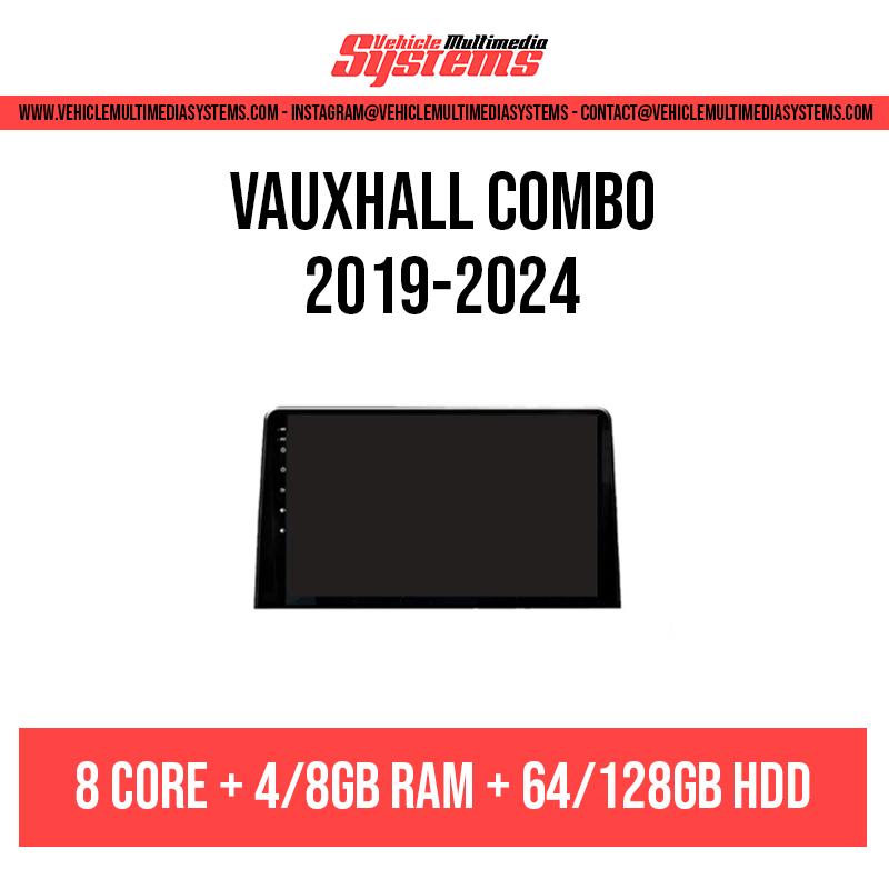 Vauxhall Combo | 2018+ | Pantalla Android