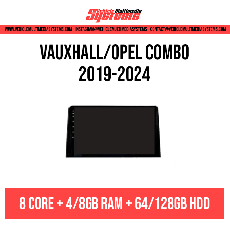 Vauxhall/Opel Combo | 2019-2024 | Android Screen