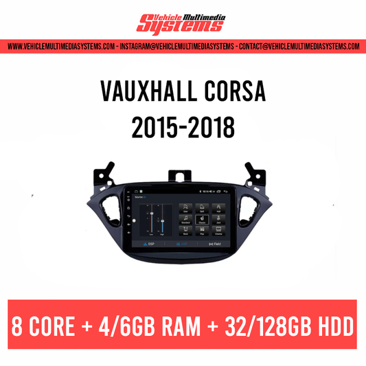 Vauxhall Corsa | 2015-2018 | Pantalla Android