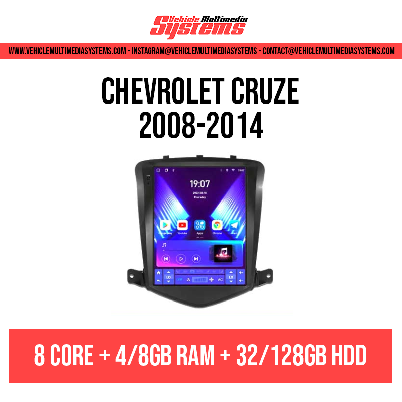 Chevrolet Cruze | 2008-2014 | Android Screen