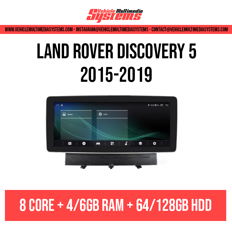 Land Rover Discovery 5 | 2015-2019 | Pantalla Android + Panel AC 