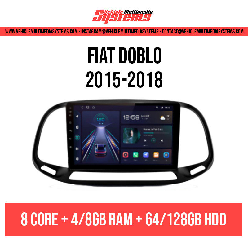 Fiat Doblo | 2015-2018 | Pantalla Android