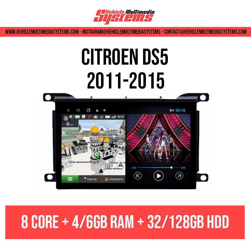 Citroen DS5 | 2011-2015 | Pantalla Android