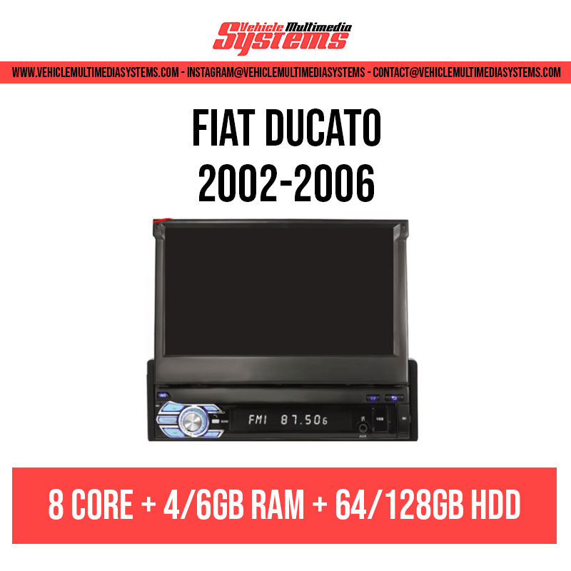 Fiat Ducato | 2002-2006 | Pantalla de Android