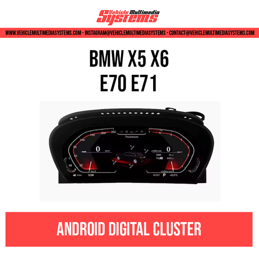 BMW X5 X6 | E Series | Digital Cluster