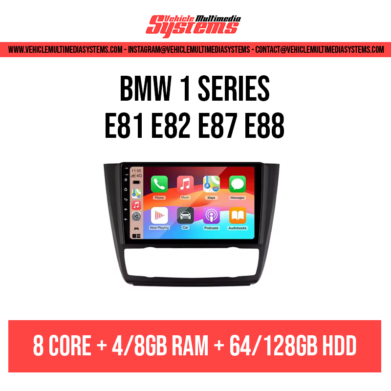 BMW 1 Series | E8X | Double Din Android Screen