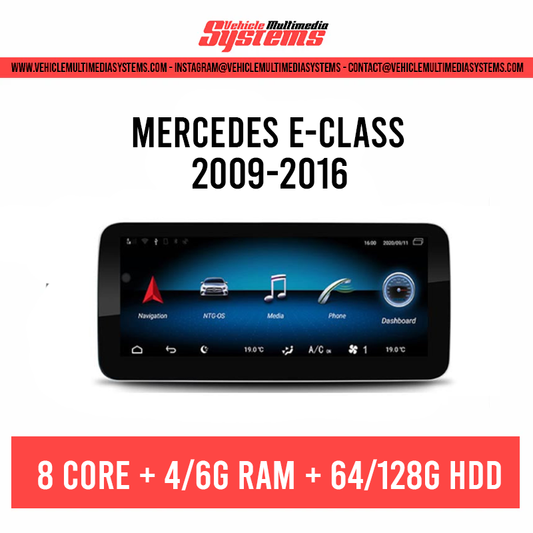 Mercedes-Benz Clase E | 2009-2016 | Pantalla Android