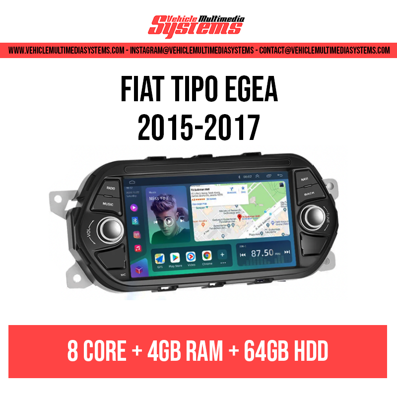 Fiat Tipo Egea | 2015-2017 | Pantalla de Android