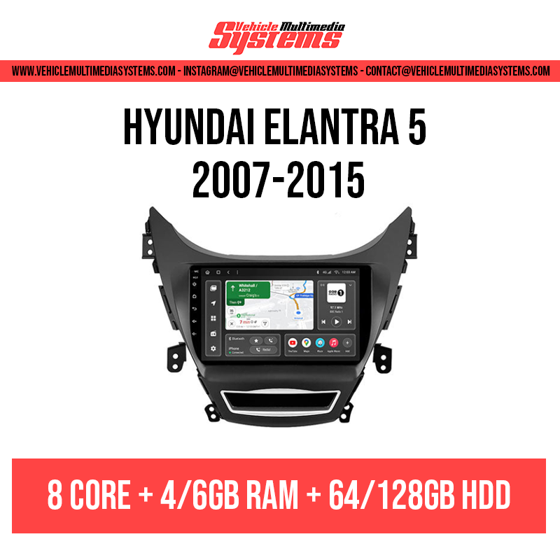 Hyundai Elantra 5 | 2007-2015 | Pantalla Android