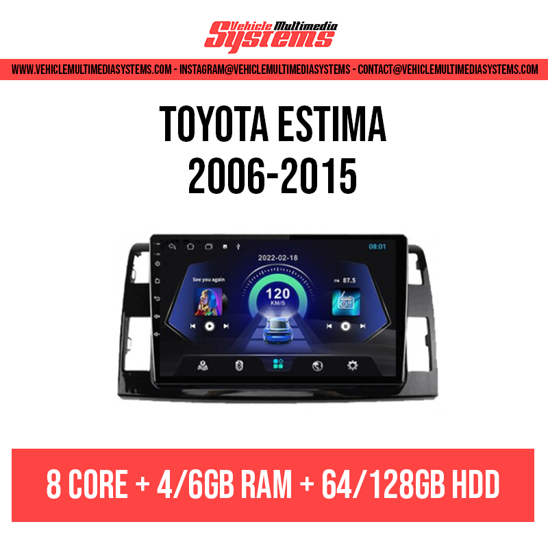 Toyota Estima | 2006-2015 | Pantalla Android