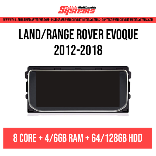 Land Rover Range Rover Evoque | 2012-2018 | Android Screen + AC Panel