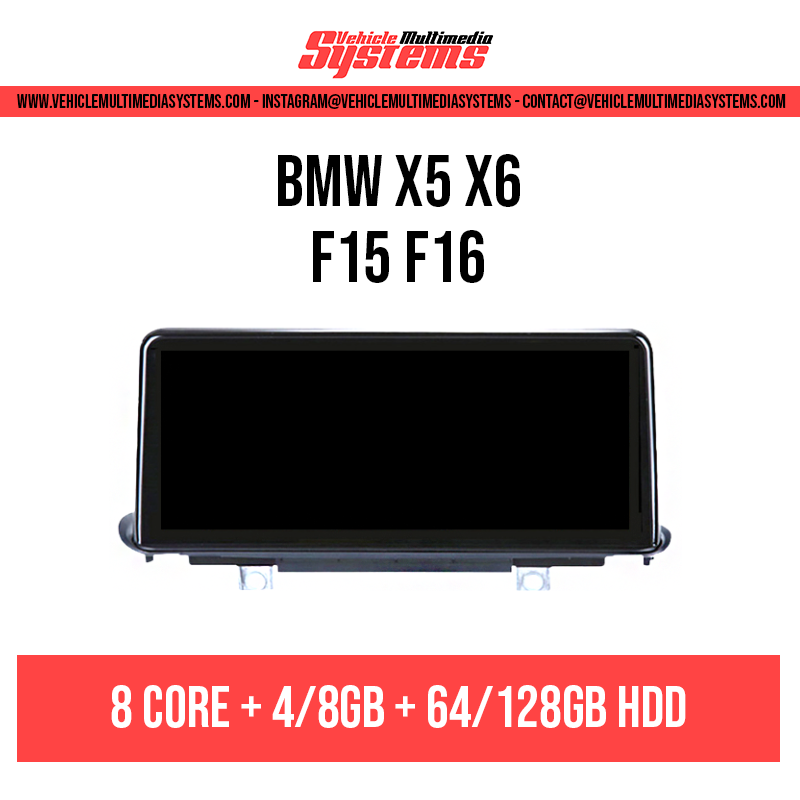 BMW X5 X6 | F15 F16 | Pantalla Android | NBT, EVO