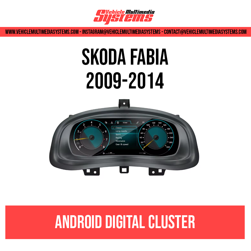 Skoda Fabia | 2009-2014 | Digital Cluster