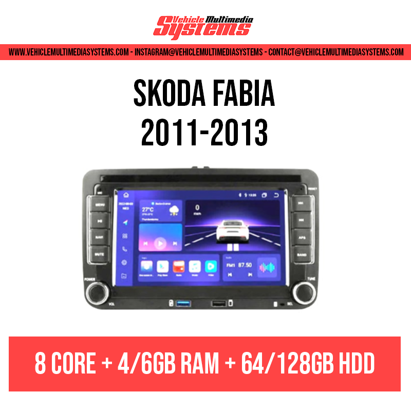 Skoda Fabia | 2011-2013 | Android Screen