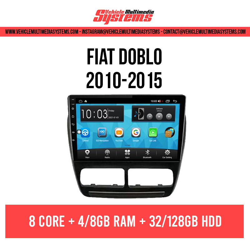 Fiat Doblo | 2010-2015 | Android Screen