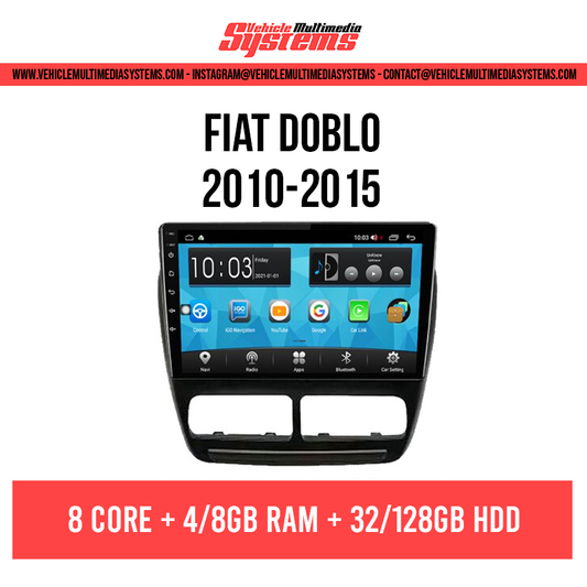 Fiat Doblo | 2010-2015 | Android Screen