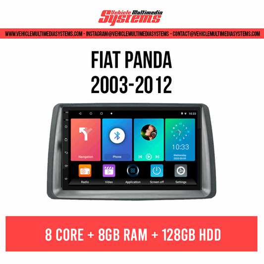 Fiat Panda | 2003-2012 | Android Screen