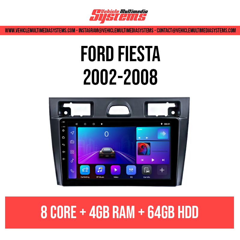Ford Fiesta | 2002-2009 | Pantalla Android
