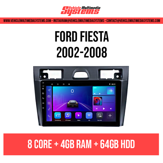 Ford Fiesta | 2002-2009 | Android Screen