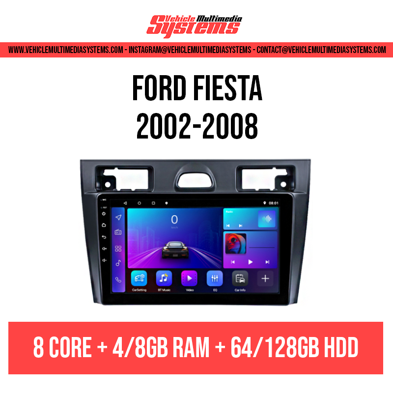 Ford Fiesta | 2002-2009 | Android Screen