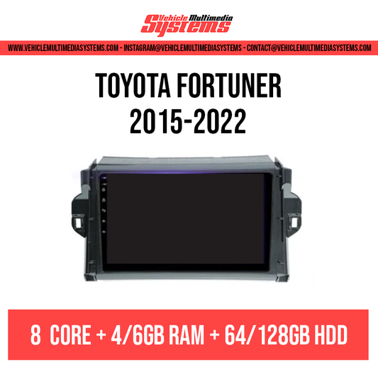 Toyota Fortuner | 2015-2022 | Android Screen