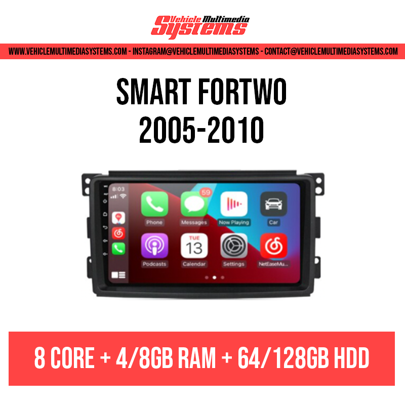 Smart Fortwo | 2005-2010 | Pantalla Android