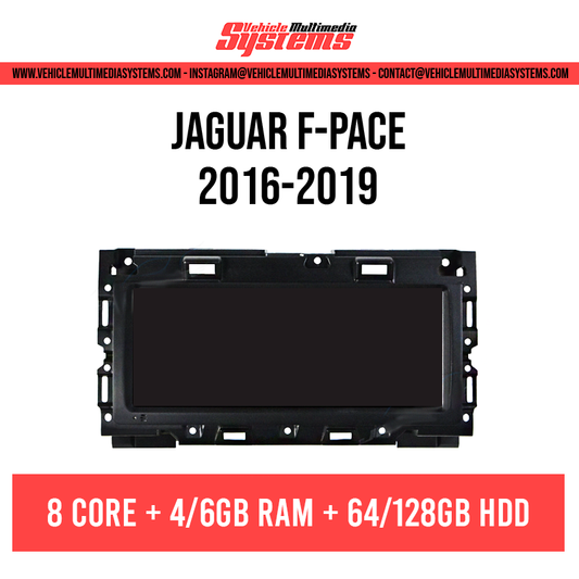 Jaguar F-Pace | 2016-2019 | Pantalla Android + Panel AC 