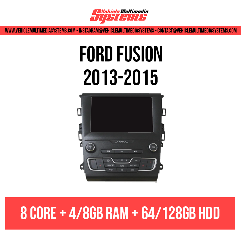 Ford Fusion | 2013-2015 | Pantalla Android