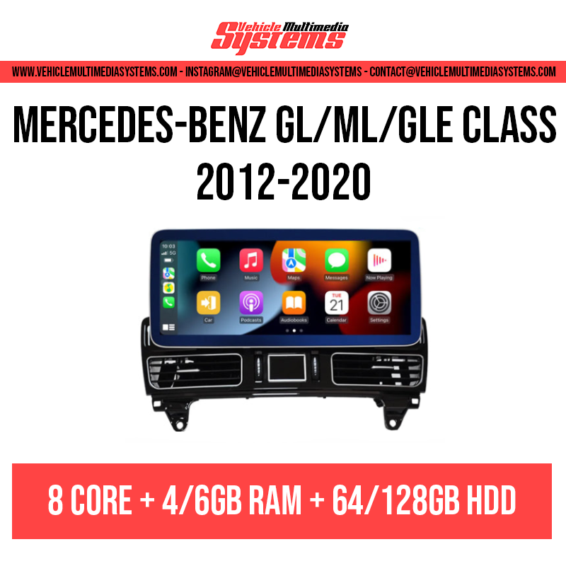 Mercedes-Benz Clase GL/ML/GLE | 2012-2020 | Pantalla Android