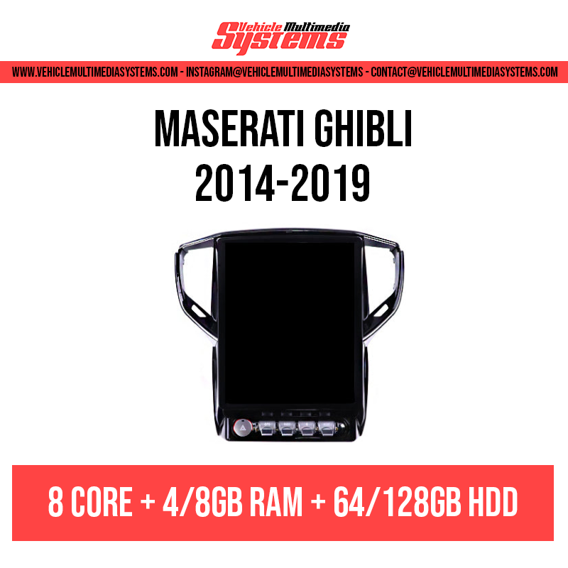 Maserati Ghibli | 2014-2019 | Pantalla Android