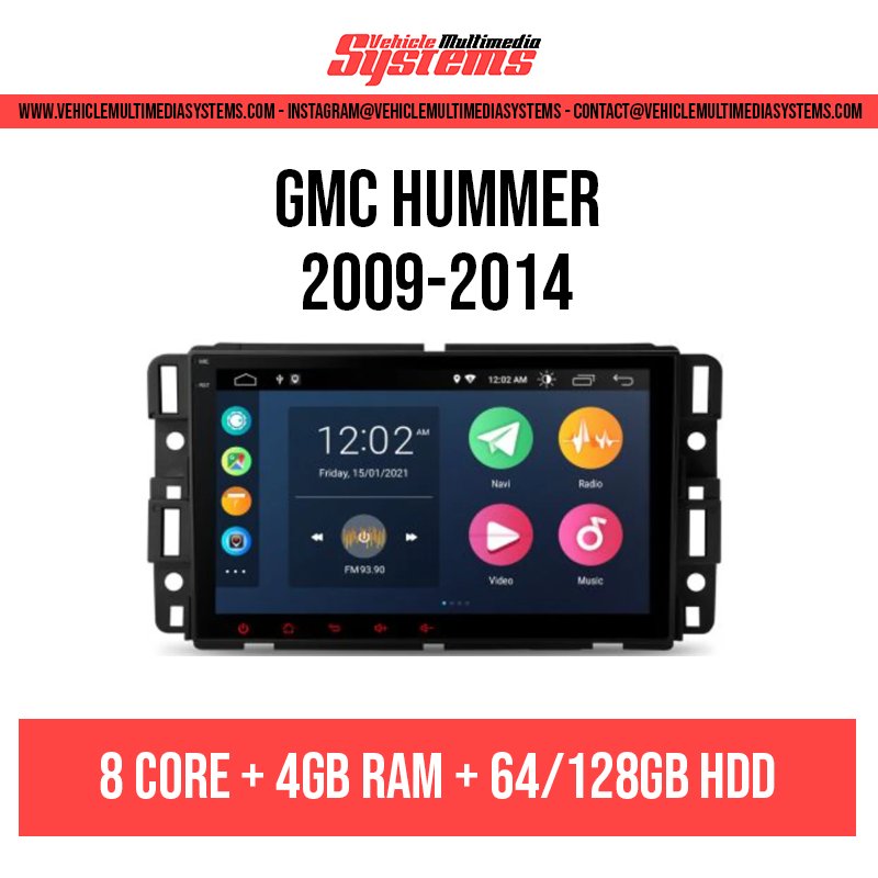 GMC Hummer | 2009-2013 | Pantalla Android