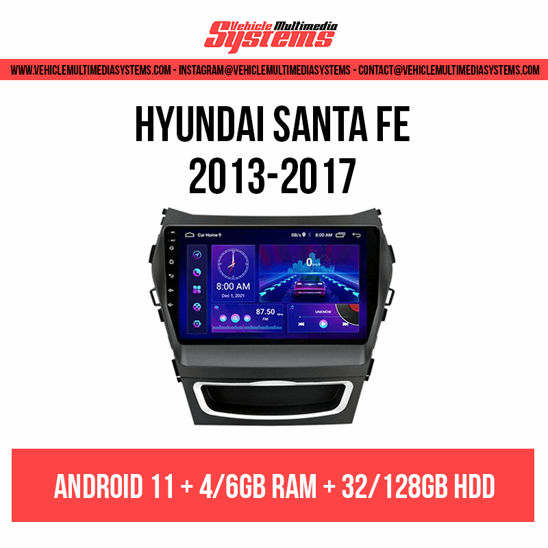 Hyundai Santa Fe | 2013-2017 | Android Screen– Vehicle Multimedia Systems