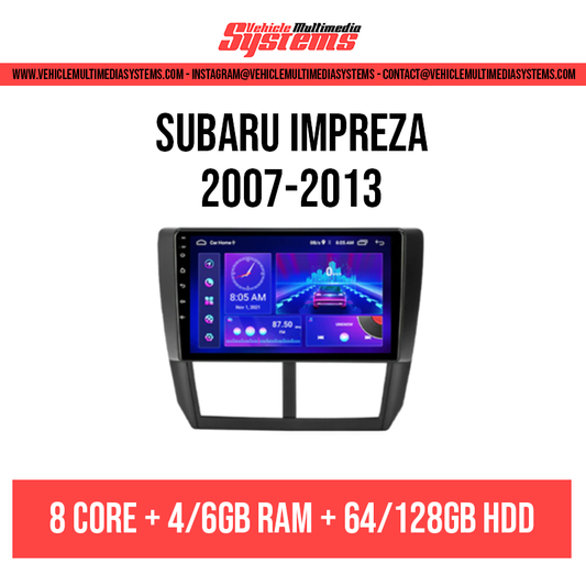 Subaru Impreza | 2007-2013 | Pantalla Android