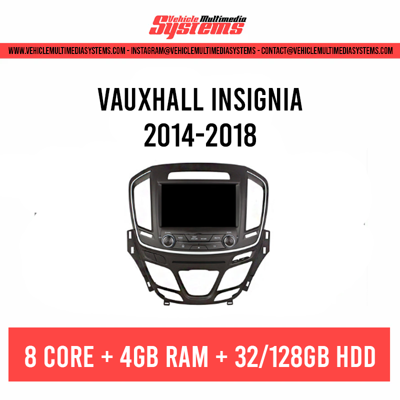 Vauxhall Insignia | 2014-2018 | Android Screen