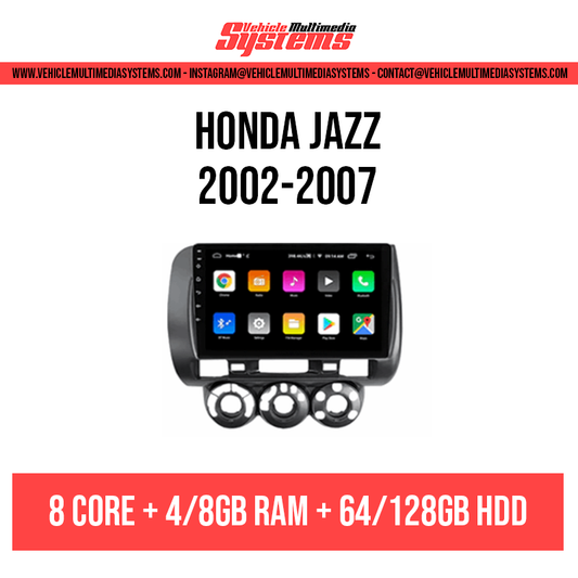 Honda Jazz | 2002-2007 | Android Screen