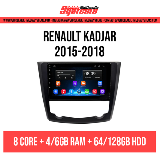Renault Kadjar | 2015-2018 | Android Screen