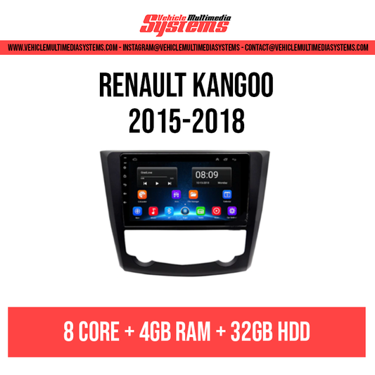 Renault Kangoo | 2015-2018 | Pantalla Android