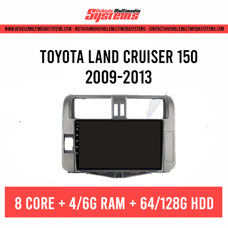 Toyota Land Cruiser 150 (Prado) | 2009-2013 | Android Screen