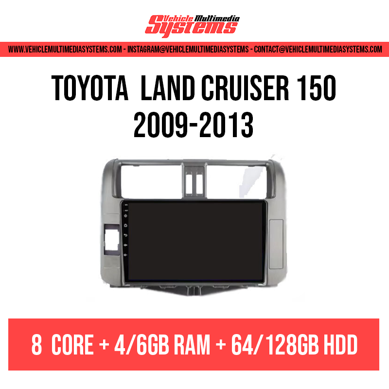 Toyota Land Cruiser 150 (Prado) | 2009-2013 | Android Screen