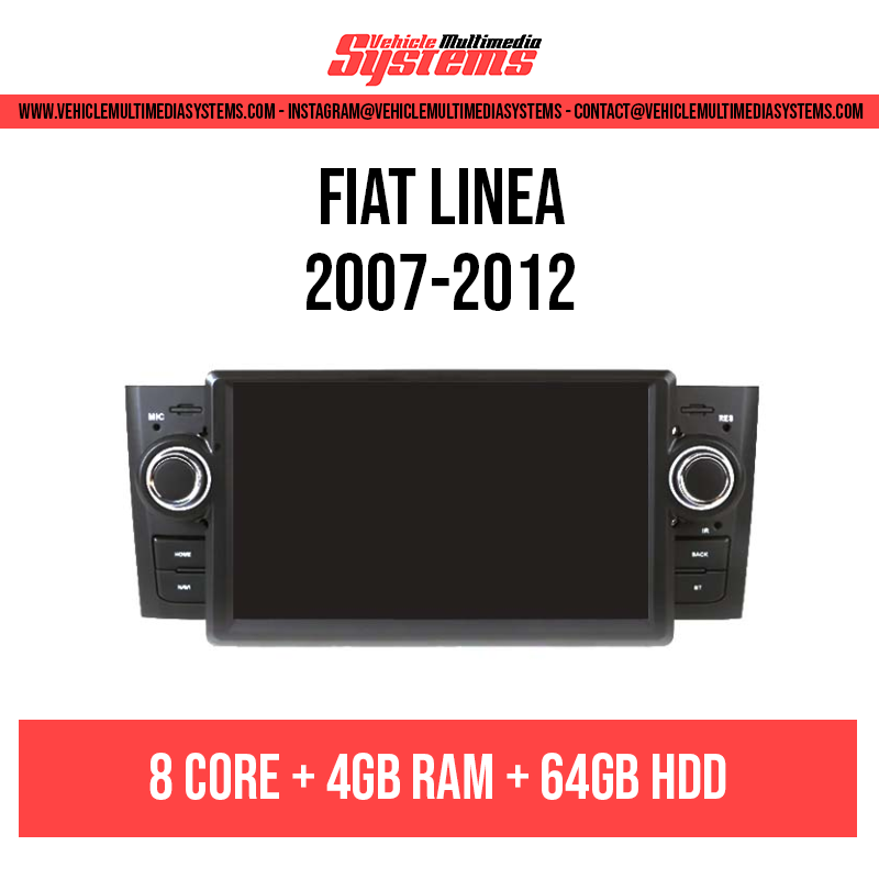 Fiat Línea | 2007-2012 | Pantalla de Android
