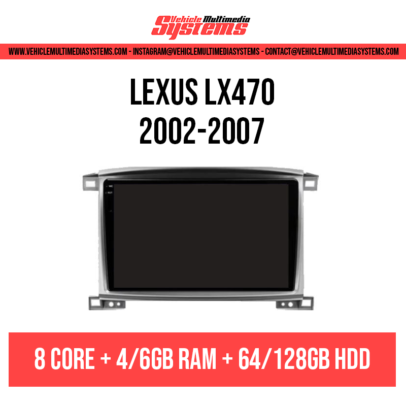 Lexus LX470 | 2002-2007 | Android Screen