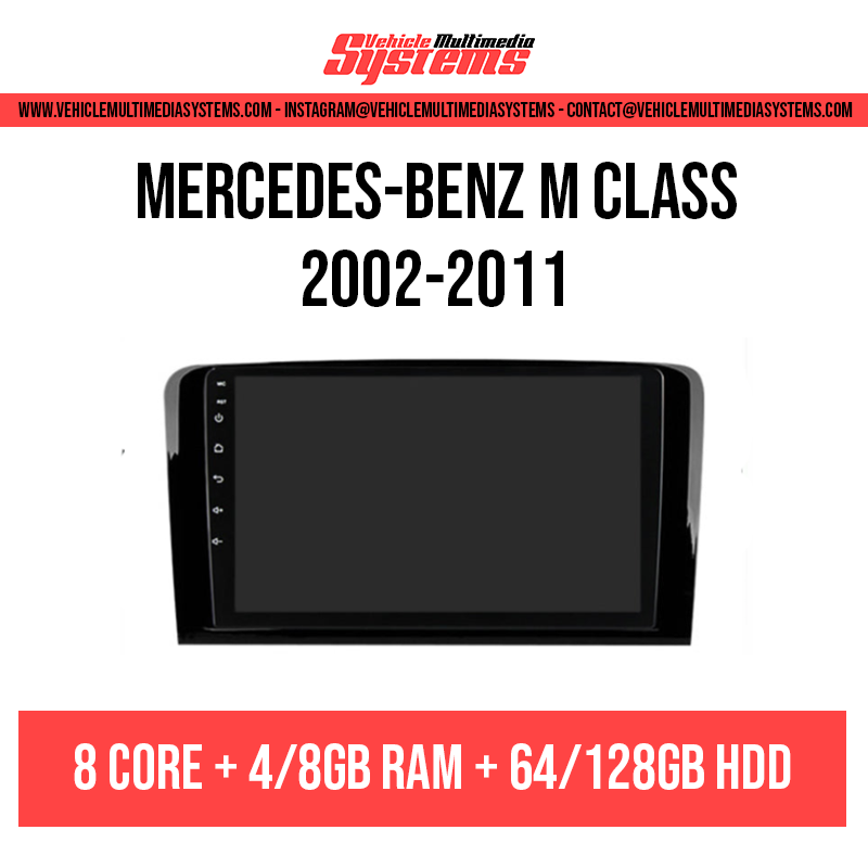 Mercedes-Benz Clase M | 2002-2011 | Pantalla Android