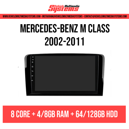 Mercedes-Benz M-Class | 2002-2011 | Android Screen