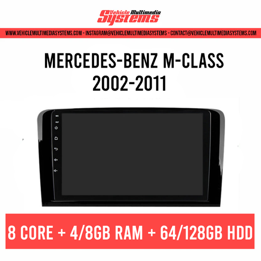 Mercedes-Benz Clase M | 2002-2011 | Pantalla Android