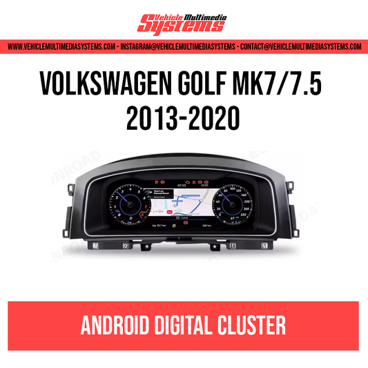 Volkswagen Golf | MK7/7.5 (2013-2020) | Digital Cluster