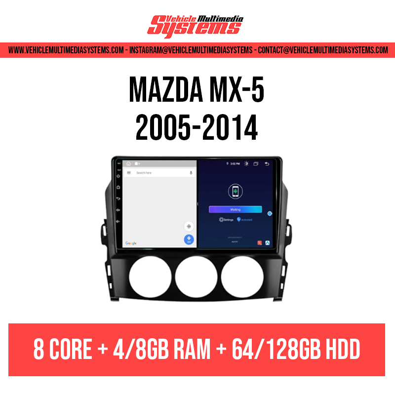 Mazda MX-5 | 2005-2014 | Android Screen