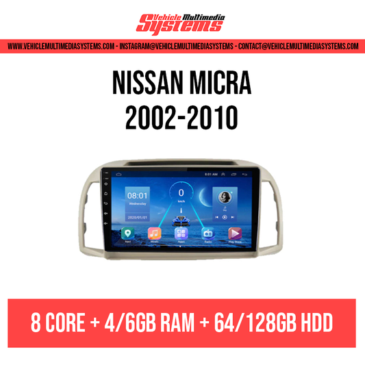 Nissan Micra | 2002-2010 | Pantalla Android