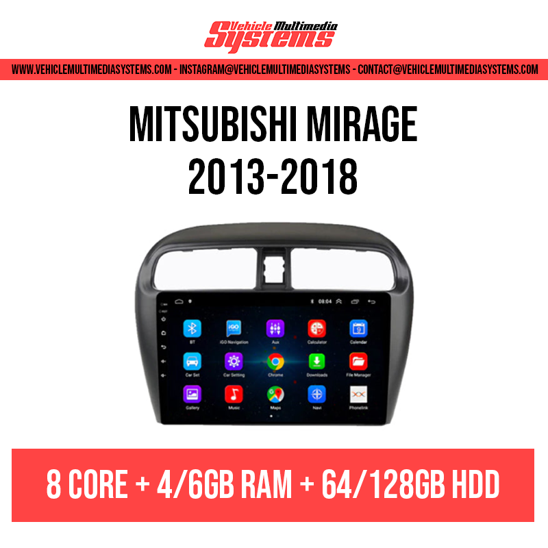 Mitsubishi Mirage | 2013-2018 | Android Screen